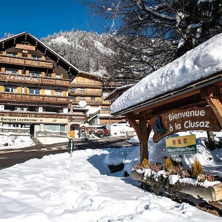 Hotel La Montagne Ла-Клюсаз Экстерьер фото