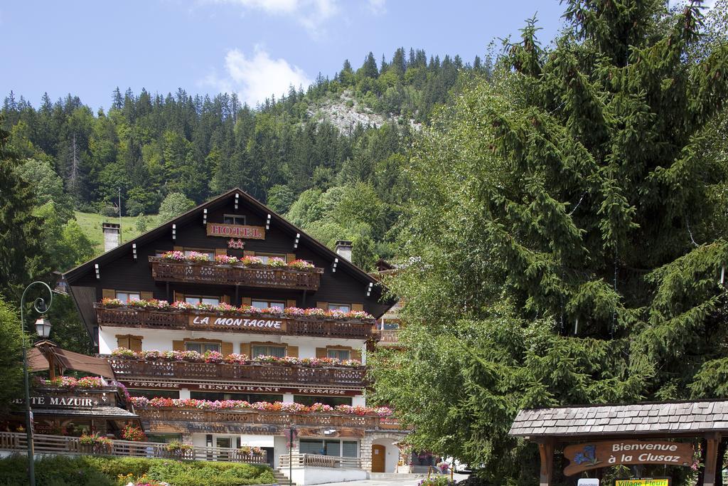 Hotel La Montagne Ла-Клюсаз Экстерьер фото