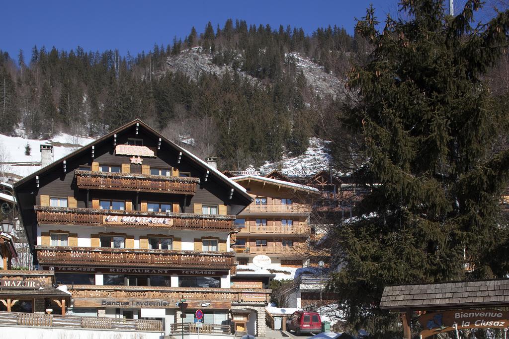 Hotel La Montagne Ла-Клюсаз Экстерьер фото
