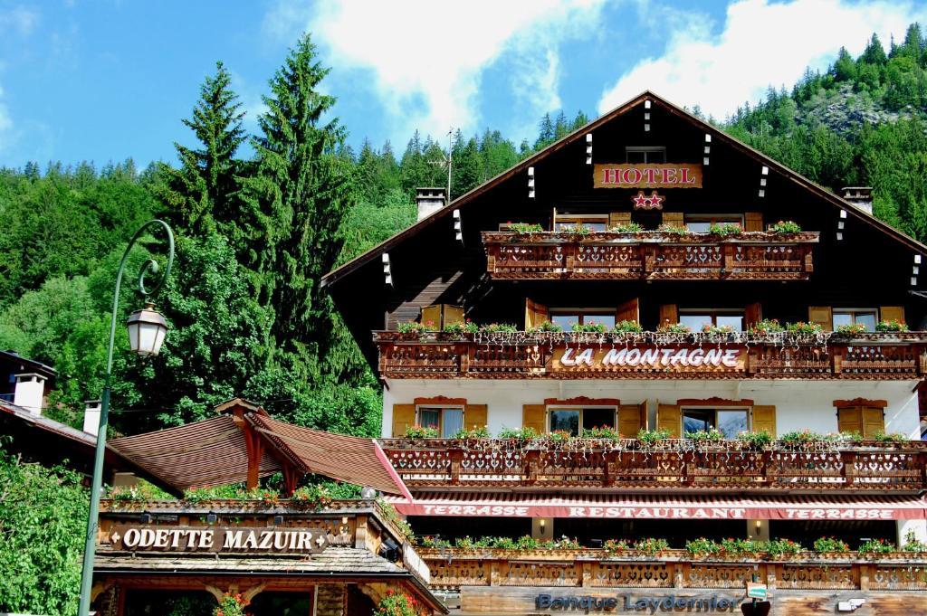Hotel La Montagne Ла-Клюсаз Экстерьер фото